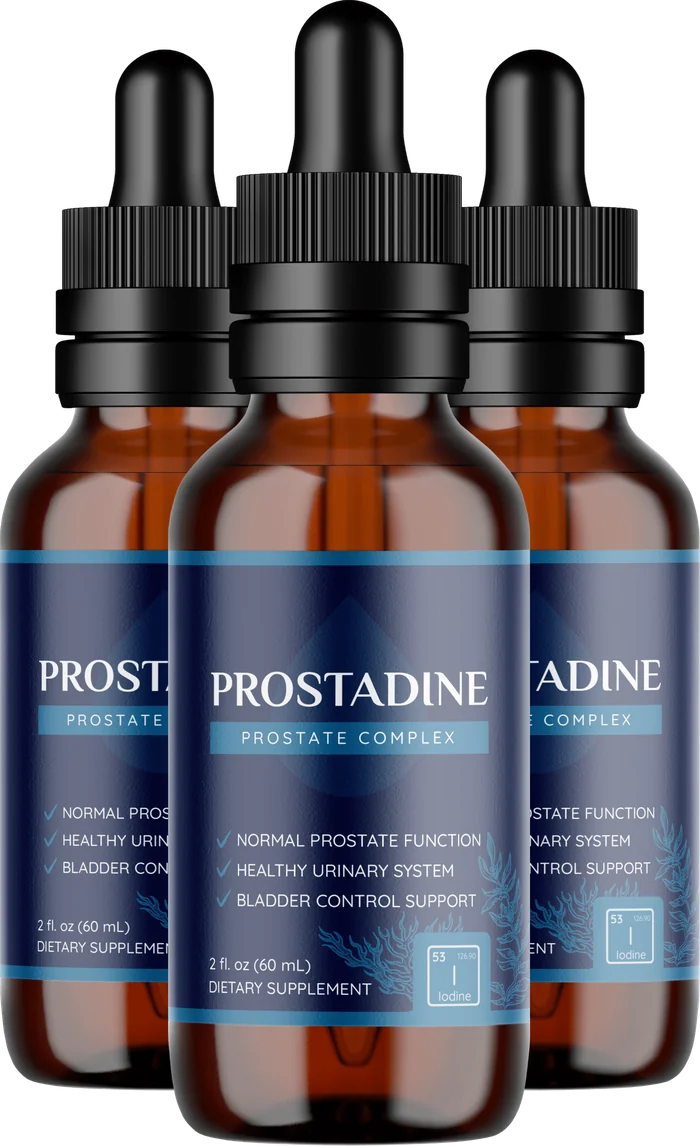 Prostadine 3 Bottles package