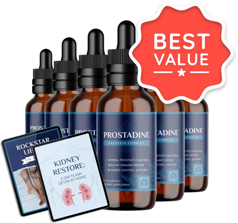 Prostadine 6 Bottles package